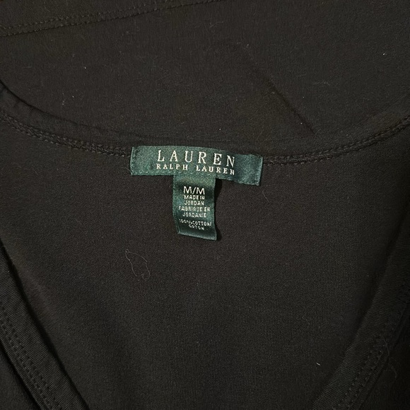 Ralph Lauren Black Top - Picture 3 of 4